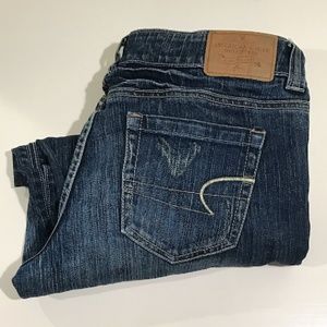American Eagle Heart Boyfriend 77 Jeans 10 Reg
